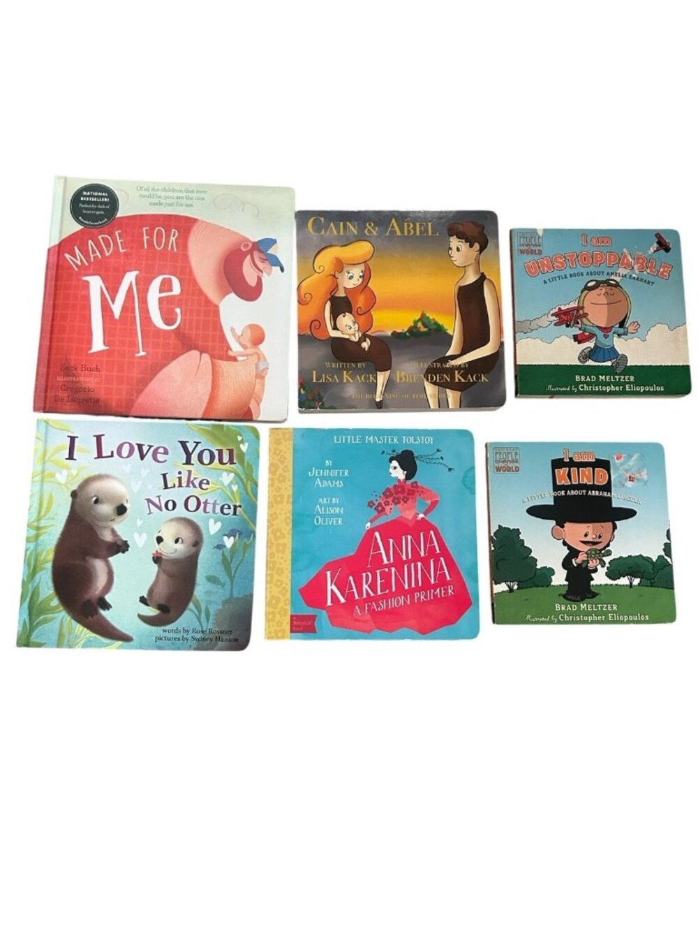 Children's BookChildren's Books: Made for Me, Cain & Abel, Unstoppable, and more